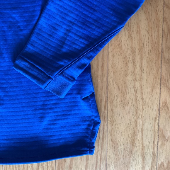 NEW Nike Men Therma Modern Long Sleeve Shirt Blue - Picture 2 of 7